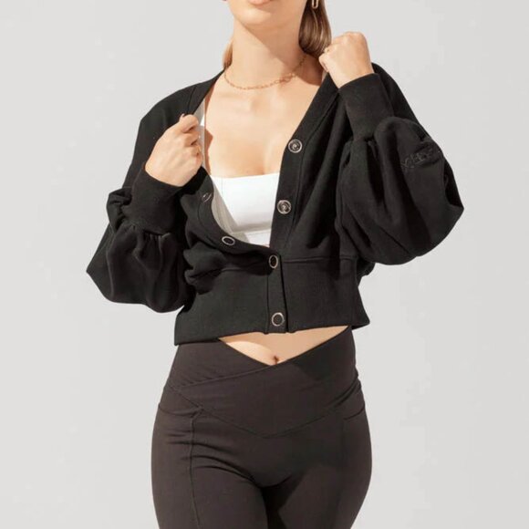 POPFLEX Belle Cropped Cardigan - NWT - Picture 9 of 11